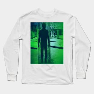 UNDERGROUND PARKING in Ghostly GREEN Long Sleeve T-Shirt